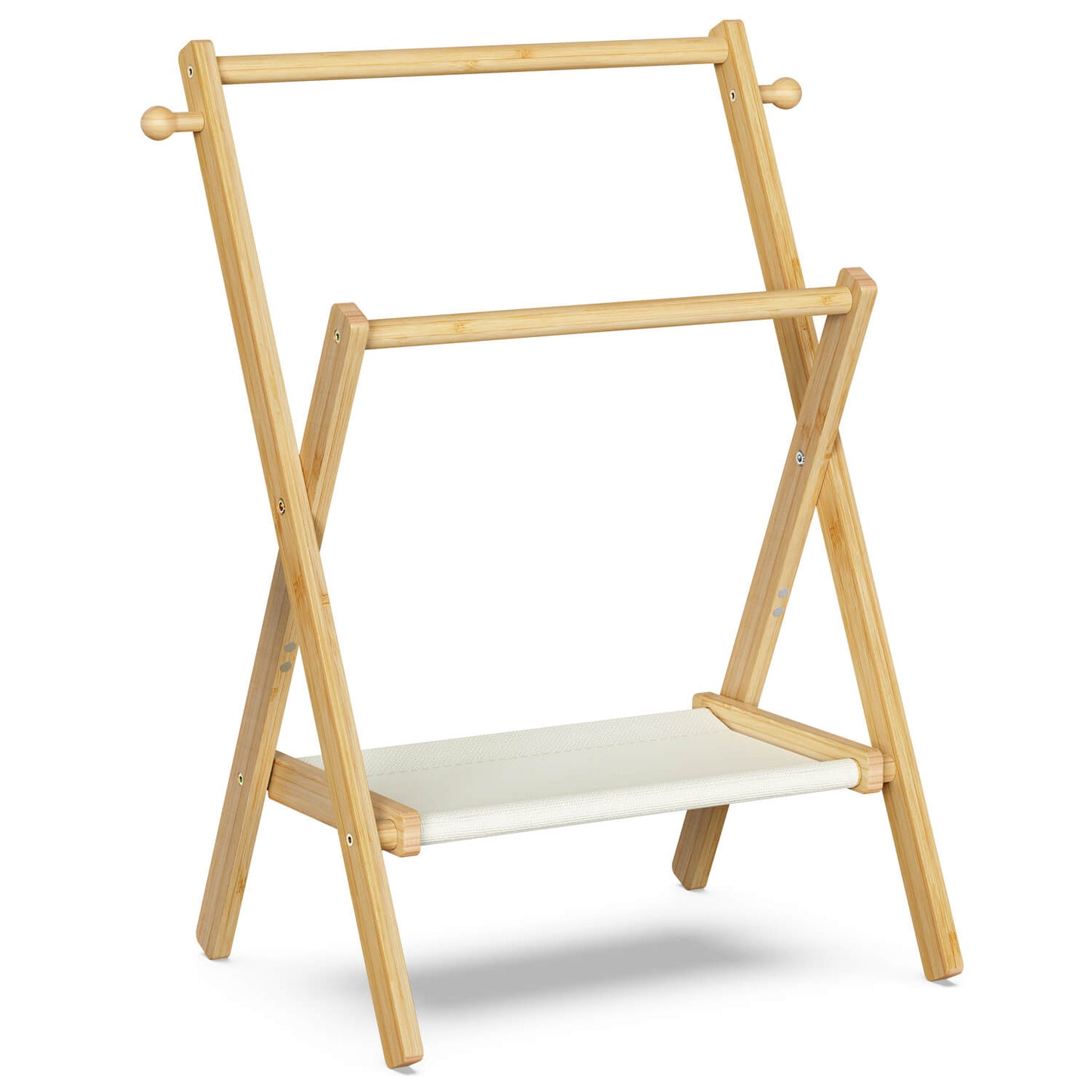 Baby & Pet Clothes Rack with Storage Shelf